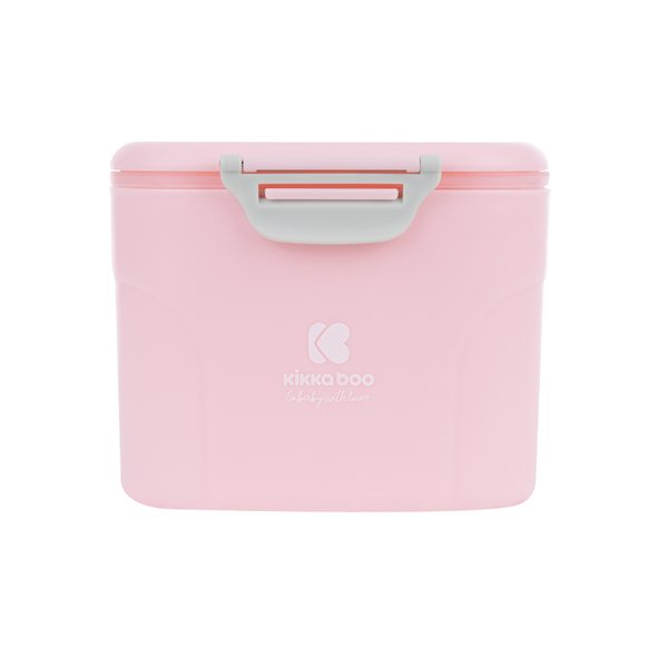 KIKKABOO ZÁSOBNÍK NA SUŠENÉ MLÉKO S ODMĚRKOU 160G PINK - DÁVKOVAČE SUŠENÉHO MLÉKA - KRMENÍ
