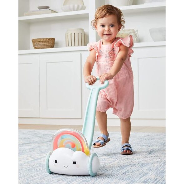 SKIP HOP HRAČKA NA TLAČENÍ SILVER LINING OBLÁČEK 12M+ - HRAČKY SE ZVUKY - PRO DĚTI