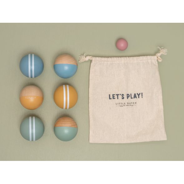 LITTLE DUTCH PETANQUE DŘEVĚNÝ - MOTORICKÉ A HRY - PRO DĚTI