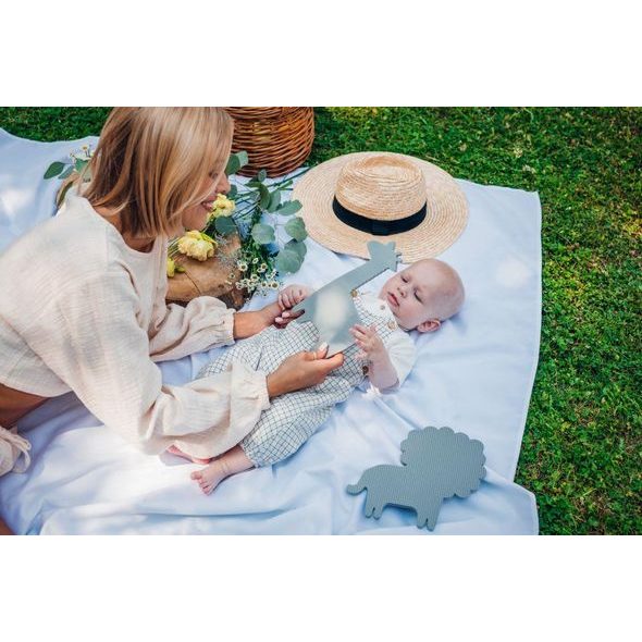 MOMI HRACÍ PODLOŽKA PĚNOVÉ PUZZLE MOMI ZAWI RŮŽOVÁ - HRACÍ PODLOŽKY NA ZEM - SPINKÁNÍ