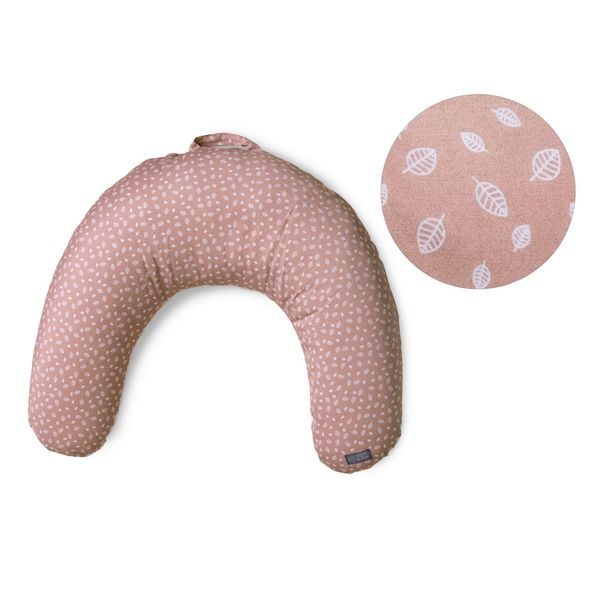 VINTER & BLOOM NORDIC LEAF KOJÍCÍ POLŠTÁŘ MISTY ROSE - KOJÍCÍ POLŠTÁŘE - KRMENÍ