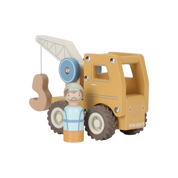 LITTLE DUTCH AUTOJEŘÁB DŘEVĚNÝ - LITTLE DUTCH - PRO DĚTI