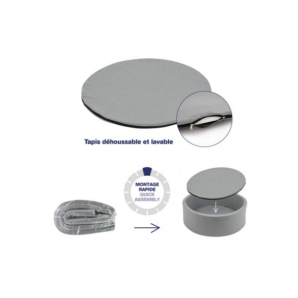 LUDI HRACÍ OHRÁDKA S MÍČKY TEXTILNÍ - OHRÁDKY - KOUPÁNÍ A ZDRAVÍ