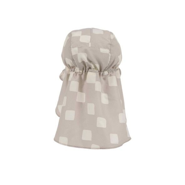 LÄSSIG KLOBOUČEK CHECKERB.STONE/SEASALT 7-12 MĚSÍCŮ (VEL. 45/47) - ČEPIČKY A KLOBOUČKY - PRO DĚTI