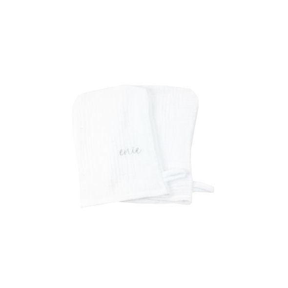 ENIE BABY MUŠELÍNOVÉ ŽINKY BÍLÉ - 2KS - ŽÍNKY A HOUBIČKY - KOUPÁNÍ A ZDRAVÍ