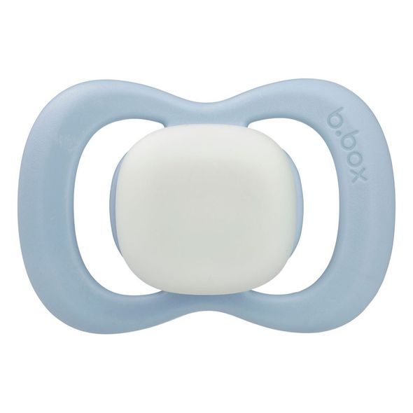 B.BOX DUDLÍKY SILIKONOVÉ 6M+, 2KS - GLOW SKY/SAGE - ŠIDÍTKA A DOPLŇKY - KRMENÍ