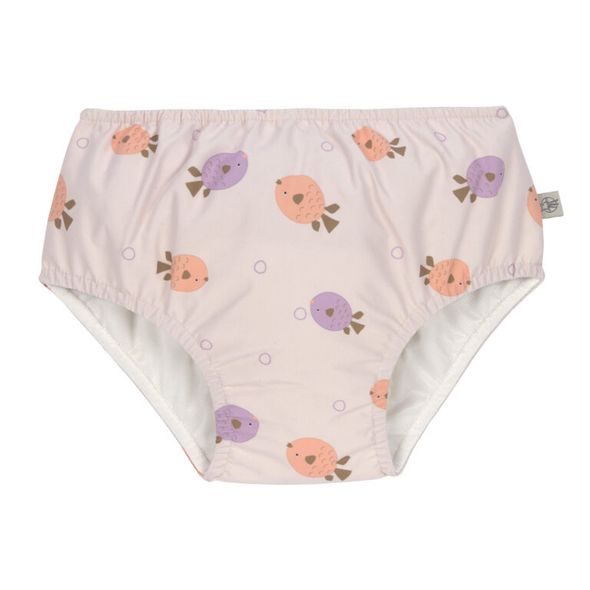 LÄSSIG SPLASH SWIM DIAPER GIRLS FISH LIGHT PINK 7-12M - DOJČENECKÉ PLAVKY - KOUPÁNÍ A ZDRAVÍ