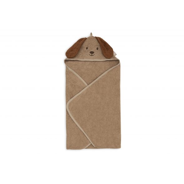 JOLLEIN OSUŠKA S KAPUCÍ FROTÉ 75X75CM PEJSEK DIEGO - OSUŠKY A DĚTSKÉ ŽUPANY - KOUPÁNÍ A ZDRAVÍ