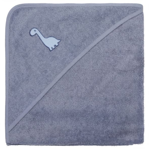 FILLIKID OSUŠKA S KAPUCÍ REX BLUE 75X75 CM - OSUŠKY A DĚTSKÉ ŽUPANY - KOUPÁNÍ A ZDRAVÍ