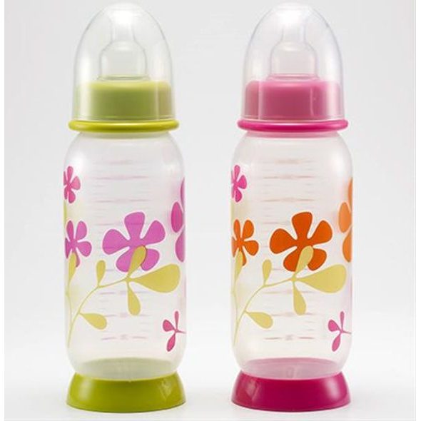 BEABA KOJENECKÁ LAHEV KVĚTY SORBET 340 ML - KOJENECKÉ LAHVE - KRMENÍ