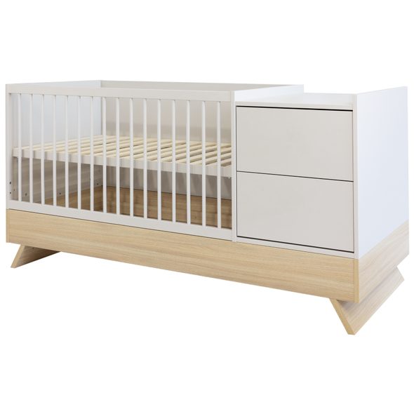 KOMBI POSTÝLKA FAKTUM SIENNA 3V1 CASHMERE 70X - DŘEVĚNÉ POSTÝLKY - SPINKÁNÍ