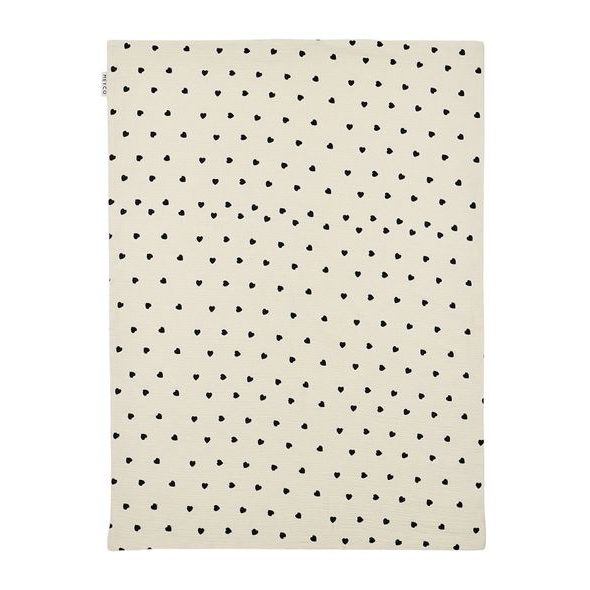 MEYCO MUŠELÍNOVÁ PŘIKRÝVKA SWEET HEART 75X100 - SOFT SAND - DĚTSKÉ DEKY PRO MIMINKA - SPINKÁNÍ