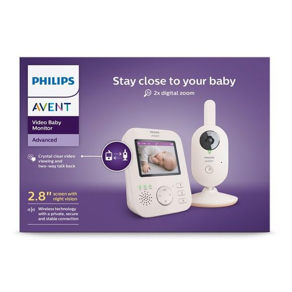 PHILIPS AVENT BABY VIDEO MONITOR SCD881/26 - ELEKTRONICKÉ CHŮVIČKY - SPINKÁNÍ