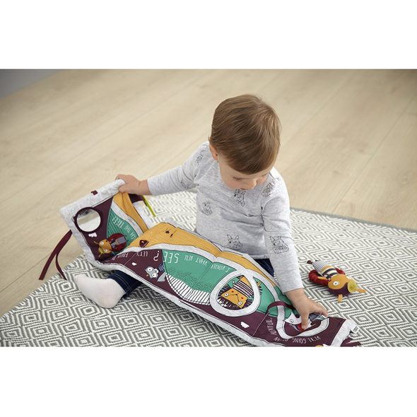 MAMAS&PAPAS KOUZELNÝ HRACÍ PANEL S AKTIVITAMI BERUŠKA - AKTIVNÍ HRAČKY - PRO DĚTI