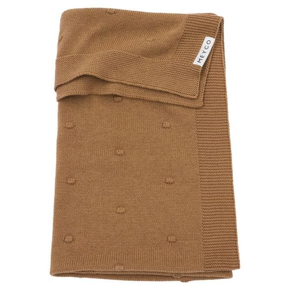 MEYCO DEKA MINI KNOTS - TOFFEE - DĚTSKÉ DEKY PRO MIMINKA - SPINKÁNÍ