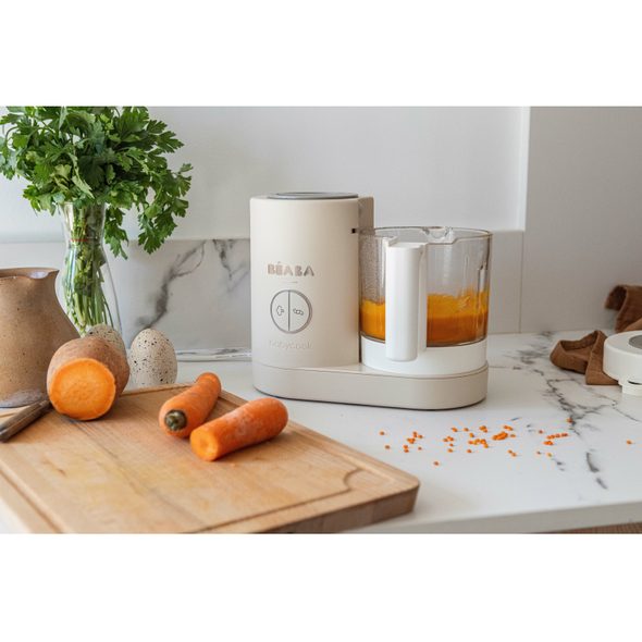 BEABA PARNÍ VAŘIČ + MIXÉR BABYCOOK NEO CLAY EARTH - OHŘÍVAČKY MLÉKA A STRAVY - KRMENÍ