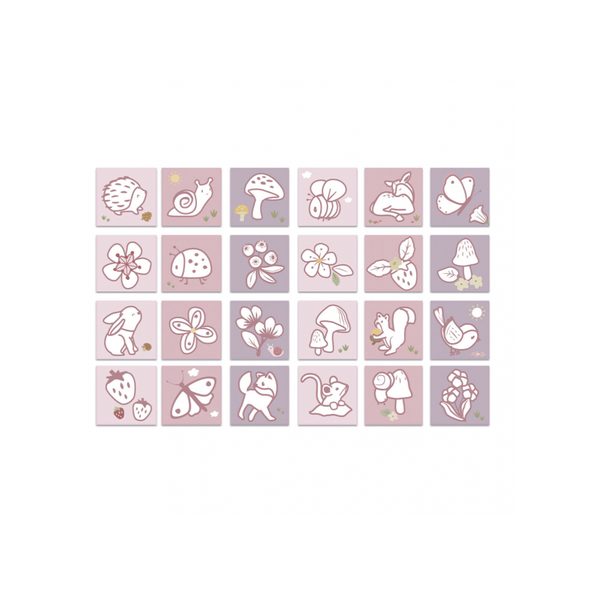 LITTLE DUTCH OMALOVÁNKY FAIRY GARDEN - VÝTVARNÉ POMŮCKY A HRAČKY - PRO DĚTI