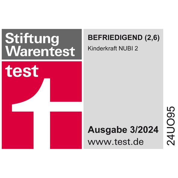 KINDERKRAFT NUBI 2 2024 - SPORTOVNÍ KOČÁRKY - KOČÁRKY A PŘÍSLUŠENSTVÍ