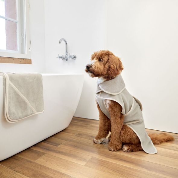 PALOPA ŽUPAN PRO PSY ROBI BEIGE L - PRO MAZLÍČKY - NOŠENÍ & SPORT