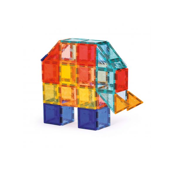 LUDI MAGNETICKÁ STAVEBNICE XXL 100 KS - STAVEBNICE A PUZZLE - PRO DĚTI