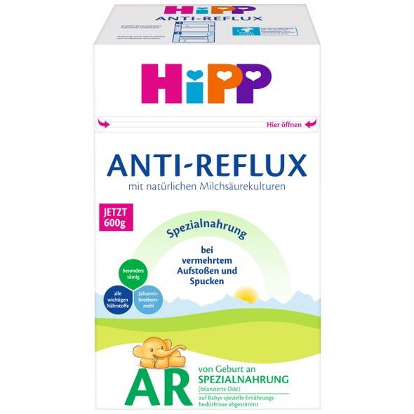 HIPP 4X SPECIÁLNÍ KOJENECKÁ VÝŽIVA HIPP ANTI-REFLUX 600G - KOJENECKÁ MLÉKA - KRMENÍ