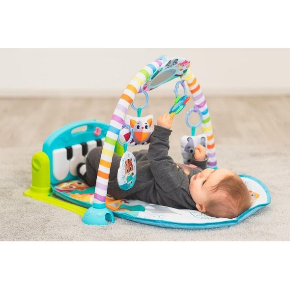 FILLIKID DEKA S HRAZDOU PIANO BLUE - HRACÍ DEKY - PRO DĚTI