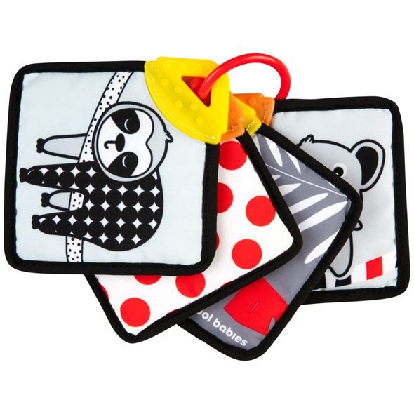 CANPOL BABIES SENZORICKÉ KARTY MĚKKÉ S KOUSÁTKEM BABIESBOO - SENZORICKÉ HRAČKY - PRO DĚTI