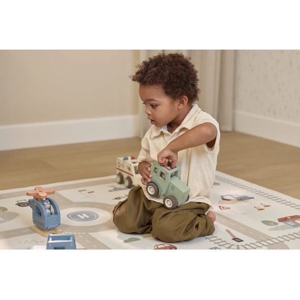 LITTLE DUTCH TRAKTOR DŘEVĚNÝ - FARMA - PRO DĚTI