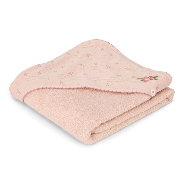 LITTLE DUTCH OSUŠKA S KAPUCÍ 100X100 CM PURE BLOSSOM - OSUŠKY A DĚTSKÉ ŽUPANY - KOUPÁNÍ A ZDRAVÍ