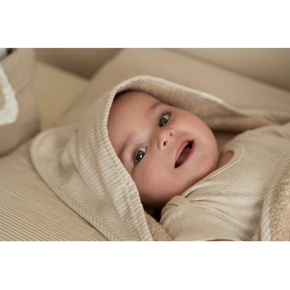 LITTLE DUTCH OSUŠKA S KAPUCÍ 75X75 CM BABY BUNNY - OSUŠKY A DĚTSKÉ ŽUPANY - KOUPÁNÍ A ZDRAVÍ