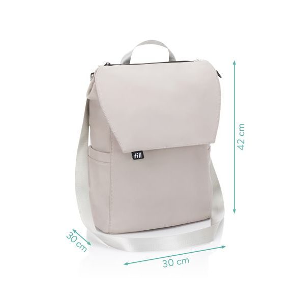 FILLIKID BATOH NA PLENY MIAMI ALABASTER BEIGE - PŘEBALOVACÍ BATOHY - KOČÁRKY A PŘÍSLUŠENSTVÍ