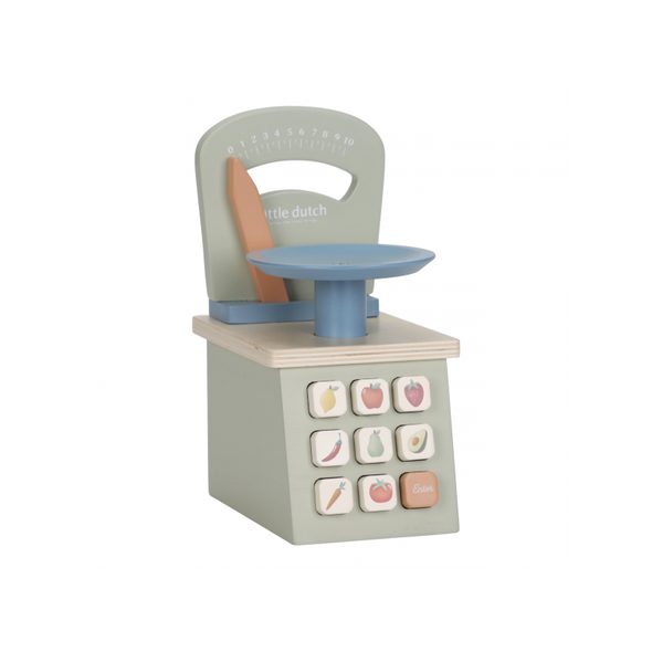 LITTLE DUTCH KUCHYŇSKÁ VÁHA DŘEVĚNÁ - DŘEVĚNÉ HRAČKY - PRO DĚTI