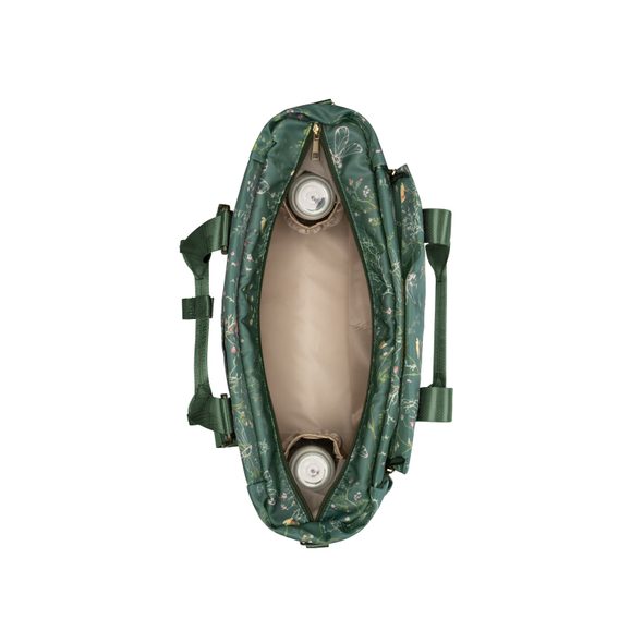 KIKKABOO PŘEBALOVACÍ TAŠKA FLORENCE SECRET GARDEN GREEN - PŘEBALOVACÍ TAŠKY - KOČÁRKY A PŘÍSLUŠENSTVÍ