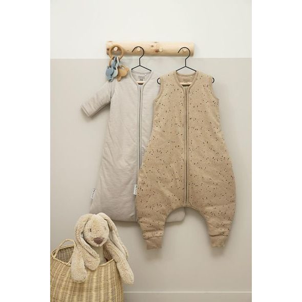 MEYCO JUMPER RIB MINI SPOT VEL.104 - TOFFEE MELANGE - SPACÍ PYTLE - SPINKÁNÍ