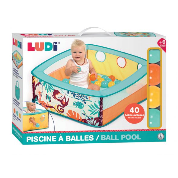 LUDI HRACÍ OHRÁDKA S MÍČKY DŽUNGLE - HRACÍ DEKY - PRO DĚTI