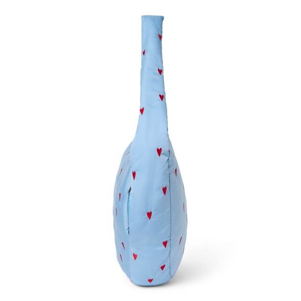 STUDIO NOOS PUFFY CROSS BODY BAG LIGHT BLUE HEARTS - ORGANIZÉRY A KOŠÍKY - KOČÁRKY A PŘÍSLUŠENSTVÍ
