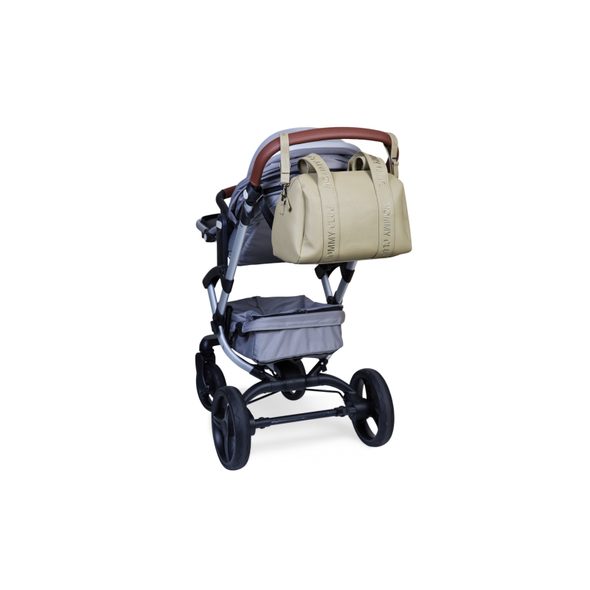 CHILDHOME PŘEBALOVACÍ TAŠKA MOMMY CLUB SIGNATURE VEGAN LEATHER GREEN - PŘEBALOVACÍ TAŠKY - KOČÁRKY A PŘÍSLUŠENSTVÍ