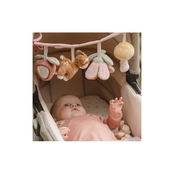 LITTLE DUTCH ŘETĚZ NA AUTOSEDAČKU FAIRY GARDEN - HRAČKY K ZAVĚŠENÍ - PRO DĚTI