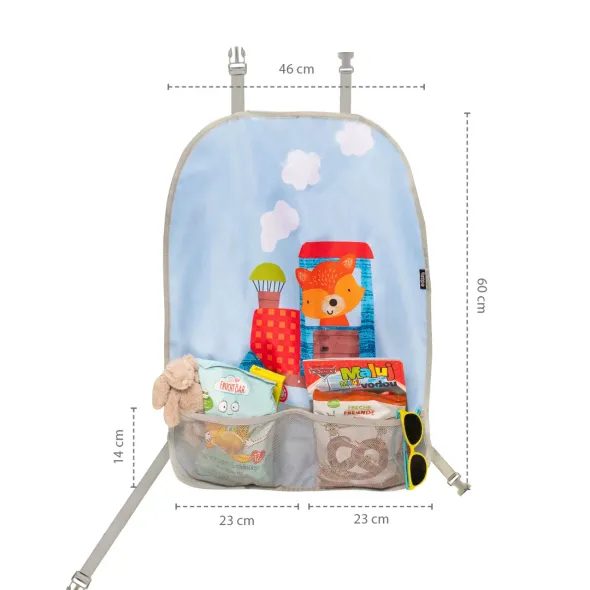 ZOPA ORGANIZÉR NA SEDADLO - ZVÍŘÁTKA - KAPSÁŘE A ORGANIZÉRY - AUTOSEDAČKY A PŘÍSLUŠENSTVÍ