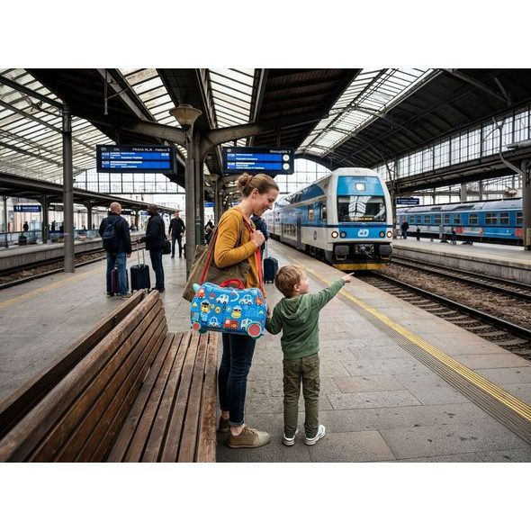 ZOPA DĚTSKÝ KUFŘÍK NA KOLEČKÁCH PACK&RIDE - BATOHY A TAŠKY - PRO DĚTI