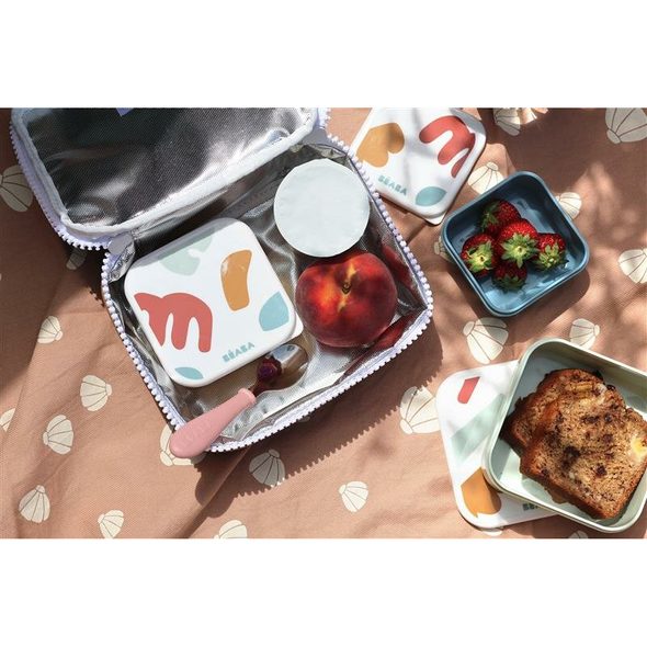 BEABA SADA SVAČINOVÝCH BOXŮ PLAYFUL - KRABIČKY NA SVAČINU - KRMENÍ