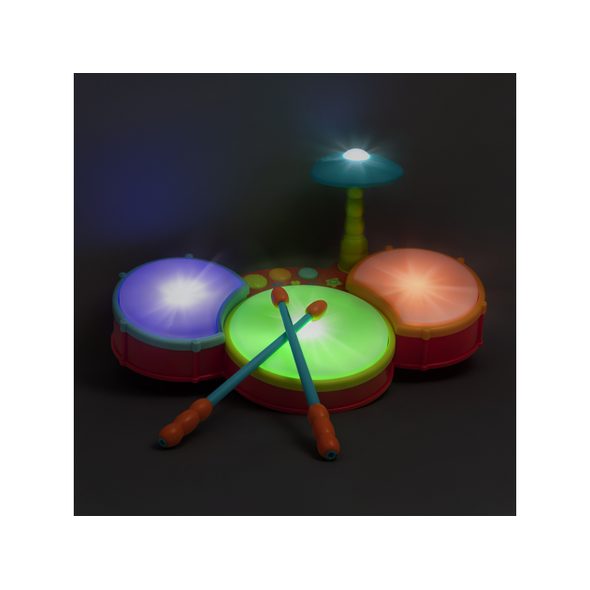 B-TOYS BUBENICKÁ SADA TOY DRUM SET - HUDEBNÍ NÁSTROJE - PRO DĚTI