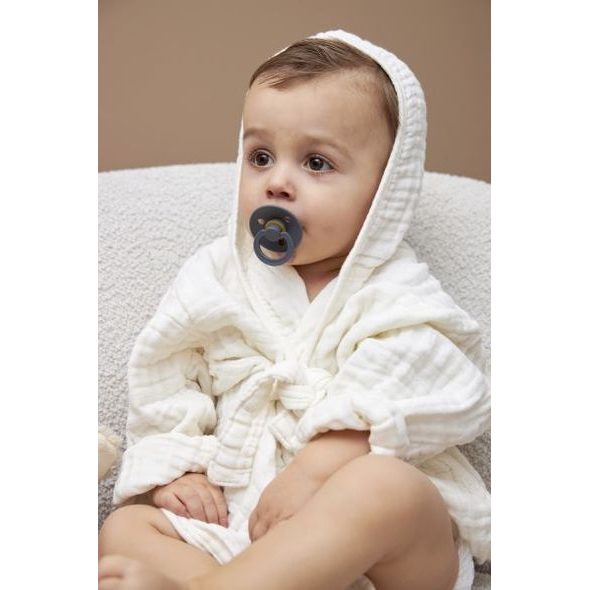 MEYCO MUŠELÍNOVÝ ŽUPÁNEK 86/92 - OFFWHITE - OSUŠKY A DĚTSKÉ ŽUPANY - KOUPÁNÍ A ZDRAVÍ