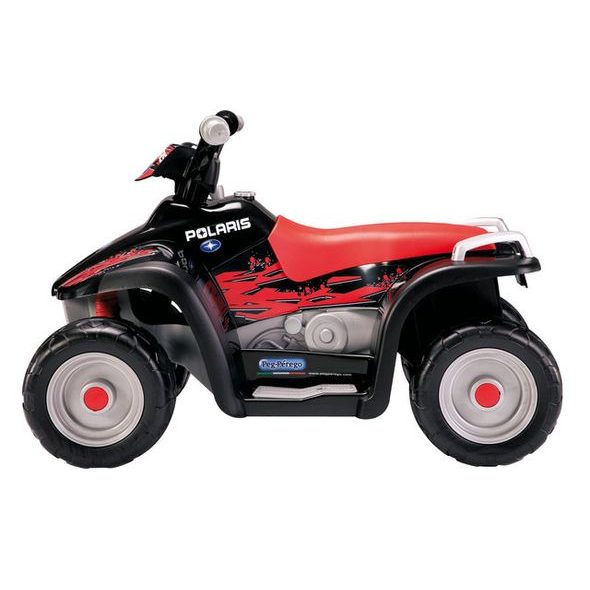 PEG PEREGO VOZÍTKO POLARIS SPORTSMAN 400 NERO - ELEKTRICKÁ VOZÍTKA - PRO DĚTI