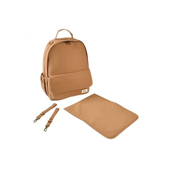 BEABA PŘEBALOVACÍ BATOH TOKYO COGNAC - PŘEBALOVACÍ BATOHY - KOČÁRKY A PŘÍSLUŠENSTVÍ