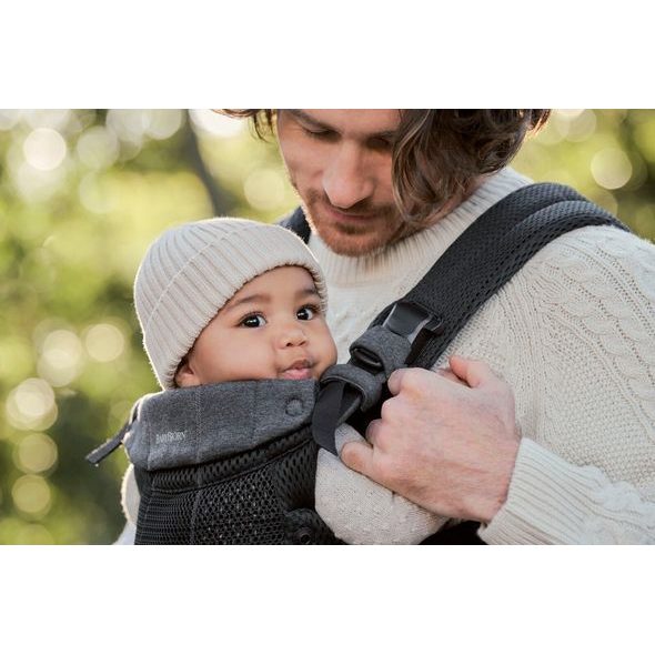 BABYBJÖRN NOSÍTKO HARMONY 3D BLACK MESH /JERSEY - ERGONOMICKÁ NOSÍTKA - NOŠENÍ & SPORT