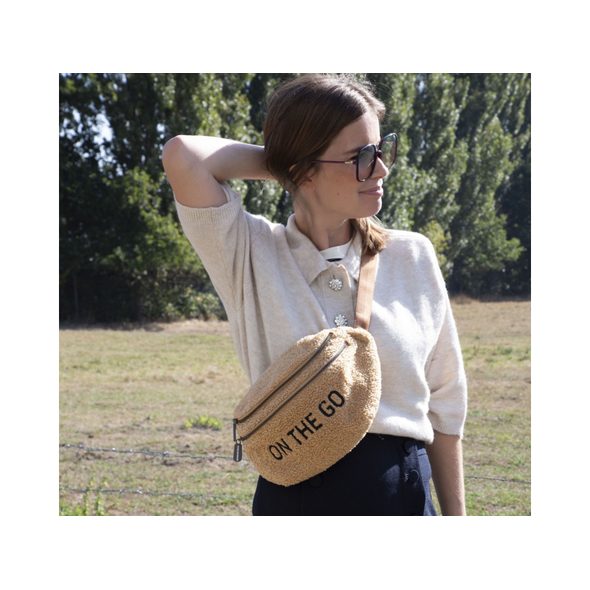 CHILDHOME LEDVINKA ON THE GO TEDDY BEIGE - LEDVINKY - KOČÁRKY A PŘÍSLUŠENSTVÍ