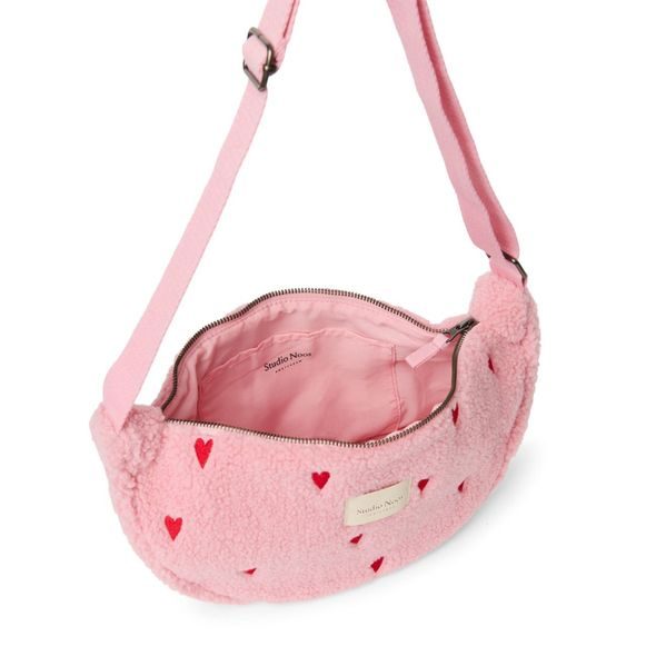 STUDIO NOOS TEDDY HEARTS ADULT FANNY KABELKA | LIGHT PINK HEARTS - DOPLŇKY - PRO MAMINKY