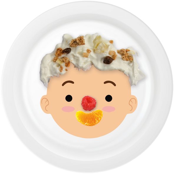 DOOKY TALÍŘ HAPPY PLATE - MISKY, TALÍŘKY A PODLOŽKY - KRMENÍ