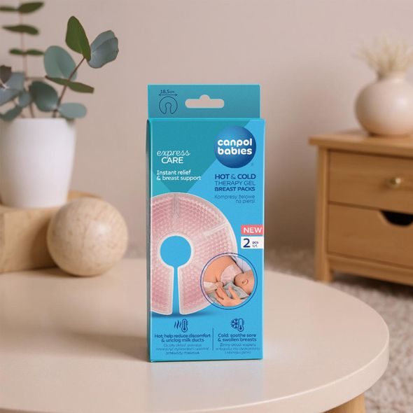 CANPOL BABIES GELOVÝ OBKLAD NA PRSA HOT&COLD 2KS - PÉČE O PRSA - PRO MAMINKY